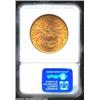 Image 2 : 1895 $20 MS62 NGC. Both sides of this orange-gold example exhibit sharp striking definition The lust