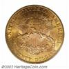 Image 2 : 1902 $20 MS64 PCGS. We are pleased to be offering several conditionally rare examples from the latte