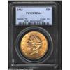 Image 1 : 1903 $20 MS64 PCGS. A lustrous and impeccably preserved near-Gem that has sharp definition even on t