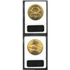 Image 2 : 1904 $20--Cleaned--ANACS, Unc Details, Net MS60, this is a bright, orange-gold example with some not