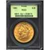 Image 1 : 1904 $20 MS62 PCGS. Both sides are honey-gold in sheen with uncommonly abrasion-free surfaces for th
