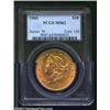 Image 1 : 1905 $20 MS62 PCGS. A nicely struck specimen that has rich lemon-gold patina and reasonable luster..