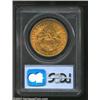Image 2 : 1905 $20 MS62 PCGS. A nicely struck specimen that has rich lemon-gold patina and reasonable luster..