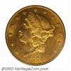Image 1 : 1905 $20 MS63 PCGS. Despite a slightly higher mintage, the 1905 is rarer than the 1902. It is also m