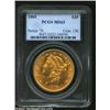 Image 3 : 1905 $20 MS63 PCGS. Despite a slightly higher mintage, the 1905 is rarer than the 1902. It is also m