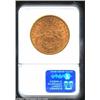 Image 2 : 1907 $20 MS64 NGC. A lustrous near-Gem that has deep olive-gold color and impressively preserved sur