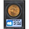 Image 2 : 1907 $20 Arabic Numerals MS64 PCGS. The orange-gold surfaces are generally bold in striking definiti