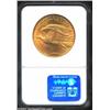 Image 2 : 1908 $20 No Motto MS62 NGC. Richly colored in orange-gold shades, both sides are rather well struck.