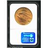 Image 2 : 1908-D $20 Motto MS62 NGC. A sharply struck and lustrous representative that has fewer than the expe