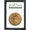 Image 3 : 1908-S $20 AU55 ANACS. The amount of remaining luster is commensurate with the Choice About Uncircul
