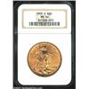 Image 1 : 1909-S $20 MS64 NGC. A lustrous near-Gem with a good strike and relatively clean surfaces. The right