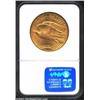 Image 2 : 1910 $20 MS64 NGC. An imposing near-Gem that has rich honey-gold color and beautifully preserved fie