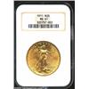 Image 1 : 1911 $20 MS61 NGC. This is an unusually bright example with uncommonly abrasion-free surfaces for th