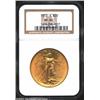 Image 1 : 1915-S $20 MS64 NGC. This orange-gold and olive-gold example is sharply impressed with no singularly