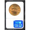 Image 2 : 1915-S $20 MS64 NGC. This orange-gold and olive-gold example is sharply impressed with no singularly