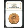Image 1 : 1915-S $20 MS65 NGC. A boldly struck and gorgeously preserved Gem that has especially flashy luster.