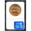 Image 2 : 1920 $20 MS63 NGC. Variegated orange-gold colors dance across lustrous, sharp looking features. A mo