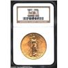 Image 1 : 1922 $20 MS63 NGC. Beautiful reddish-gold color shimmers over frosty textured surfaces. This is an a