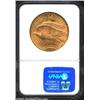Image 2 : 1923 $20 MS64 NGC. A lustrous and carefully preserved near-Gem with a reasonable strike and attracti