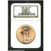 Image 3 : 1925 $20 MS66 NGC. FS-1925. The eagle's feathers are boldly die doubled with a wide spread. This is.