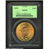 Image 3 : 1928 $20 MS66 PCGS. This coin offers great eye appeal and solid technical quality. The luster is fro