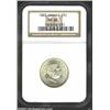 Image 1 : 1883 25C Hawaii Quarter MS66 NGC. Wisps of gold patina visit the portrait, while the reverse is esse