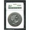 Image 1 : 1883 S$1 Hawaii Dollar AU50 ANACS. Bright and well struck with a few small abrasions scattered over.