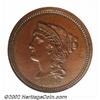 Image 1 : 1854 P1C One Cent, Judd-160, Pollock-187, R.4, PR65 Brown NGC. The obverse is similar to that used o