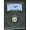 Image 3 : 1869 10C Standard Silver Ten Cents, Judd-702, Pollock-781, R.6, PR64 PCGS. Standard Silver design wi