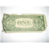 Image 2 : 1935 SERIES E $1 NOTE SERIAL # T35131801G *VERY EARLY SILVER CERTIFICATE*!! BILL CAME OUT OF SAFE!!