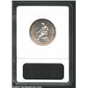 Image 2 : 1893 25C Isabella Quarter--Cleaned--ANACS. Unc Details, Net AU58. The borders have rich golden-brown
