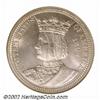 Image 1 : 1893 25C Isabella Quarter MS65 NGC. Frosty and bright, the mostly untoned surfaces reveal pleasing b