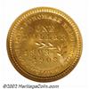 Image 2 : 1903 G$1 Louisiana Purchase/Jefferson MS65 NGC. Lovely reddish-gold color envelops both sides of thi