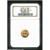 Image 3 : 1915-S G$1 Panama-Pacific Gold Dollar MS65 NGC. An originally preserved Gem, the surfaces exhibit wa