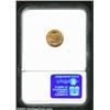 Image 4 : 1915-S G$1 Panama-Pacific Gold Dollar MS65 NGC. An originally preserved Gem, the surfaces exhibit wa