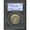 Image 1 : 1921 50C Alabama MS64 PCGS. This champagne and golden tinged near-Gem displays bountiful mint luster