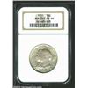 Image 3 : 1921 50C Alabama 2x2 MS66 NGC. A difficult issue to locate in MS65, examples that grade finer are pa