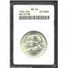 Image 1 : 1937 50C Antietam MS64 ANACS. Light gold patina borders this lustrous near-Gem. Boldly struck and be