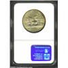 Image 2 : 1937 50C Antietam MS67 NGC. The margins have bright lemon-gold and rose patina, while the centers ar