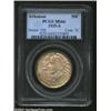 Image 1 : 1935-S 50C Arkansas MS66 PCGS. The rim have speckles of charcoal patina, while the centers are bless