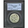 Image 1 : 1938-S 50C Arkansas MS65 PCGS. Warmly patinated in golden-gray shades, both sides are sharply struck