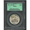 Image 1 : 1936-S 50C Bay Bridge MS66 PCGS. Radiant mint luster is seen over both sides of this lightly toned a