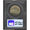 Image 2 : 1935-S 50C Boone MS65 PCGS. The rich mauve, golden-brown, and ruby-red patina is most intense near t