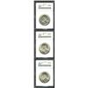Image 1 : 1936 SET Boone PDS set that includes: 1936 50C Boone MS65 ANACS, lustrous, well struck, immaculate,.