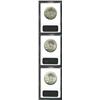 Image 2 : 1936 SET Boone PDS set that includes: 1936 50C Boone MS65 ANACS, lustrous, well struck, immaculate,.