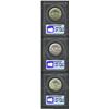 Image 2 : 1936 SET Boone PDS Set MS65 PCGS. Each piece has rich, satiny mint luster with just a bit of light p