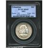 Image 1 : 1892 50C Columbian MS65 PCGS. A brilliant and nicely struck Gem that has flashy luster. The reverse.