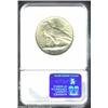 Image 2 : 1935 50C Connecticut MS65 NGC. The milky tan-gold patina is light and attractive. A lustrous Gem wit