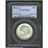 Image 1 : 1923-S 50C Monroe MS64 PCGS. This is a well frosted example with a mostly silver-white sheen. A few.