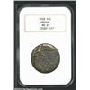Image 1 : 1928 50C Oregon MS67 NGC. Deeply toned with waves of golden-brown, lime-green, and lavender patina..